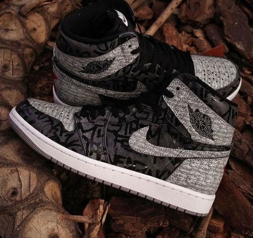 Imported Retro 1 High Rebellion shoe for men.