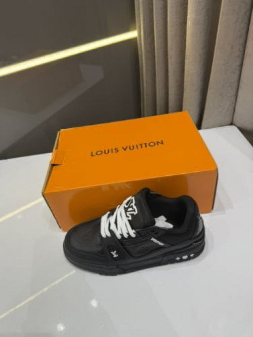 luxrious LV Trainer full black for men .
