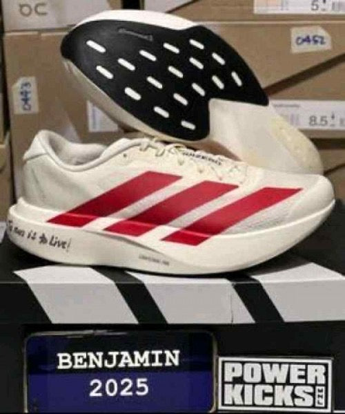 Adidas adios white red