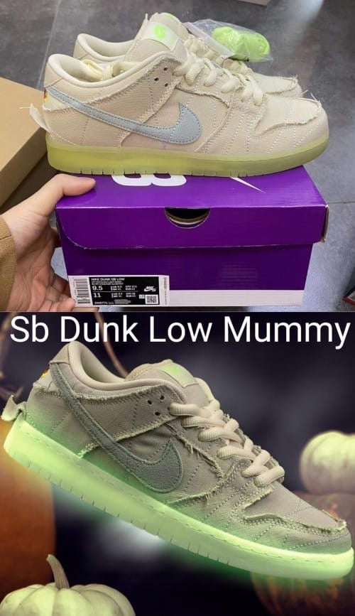 SB Dunk low mummy