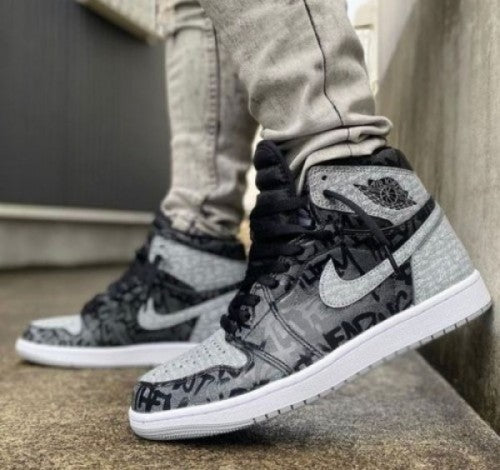 Imported Retro 1 High Rebellion shoe for men.