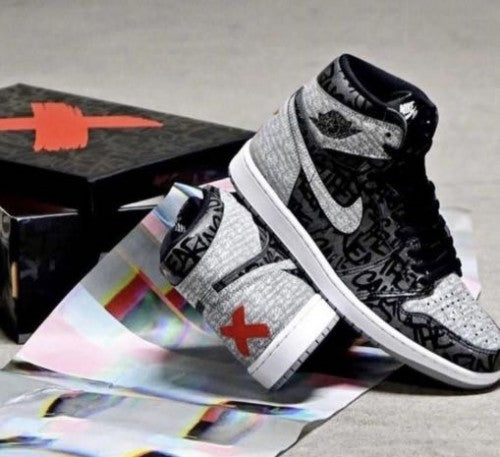 Imported Retro 1 High Rebellion shoe for men.