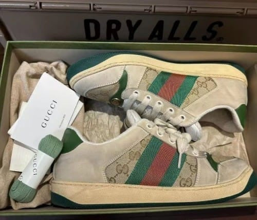 Gucci dirty sneaker