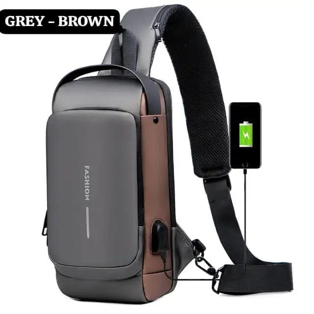 Imported bag with charging available