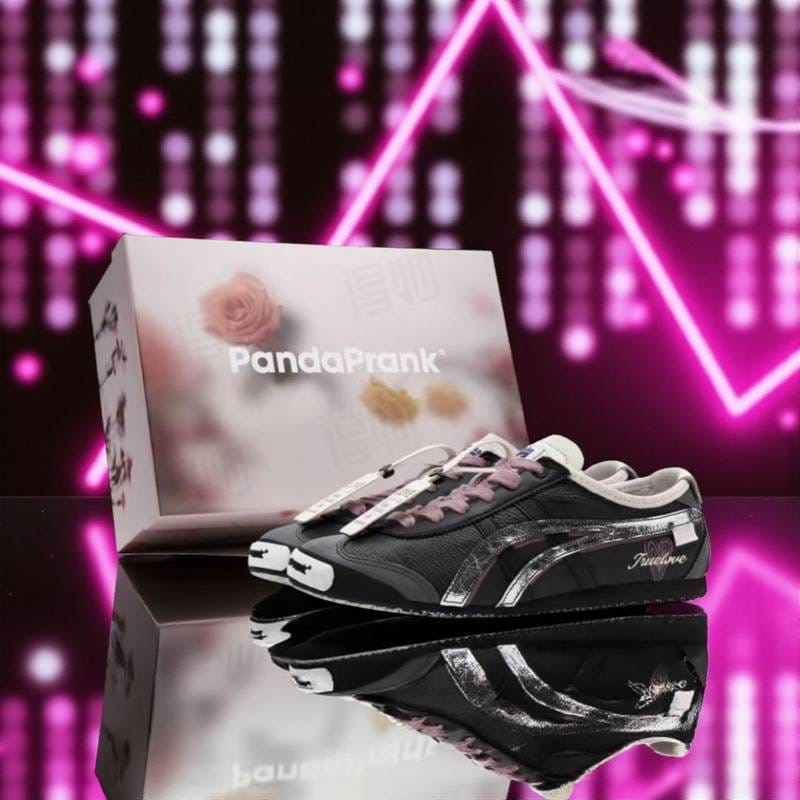 Tiger slip on black grey