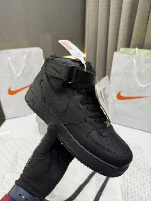 Airforce mid high all black