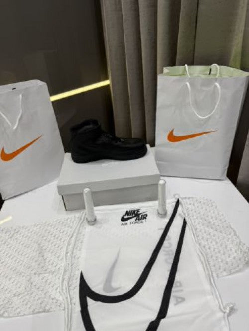 Airforce mid high all black