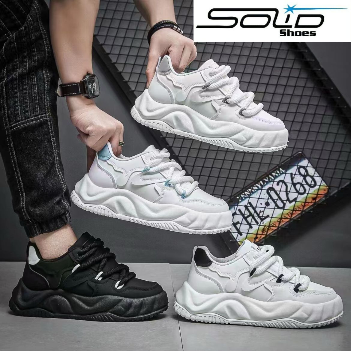 Solid shoes 95