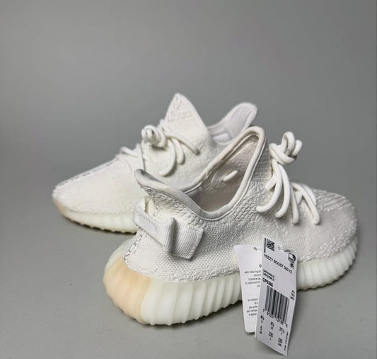 imported adi yeezy 350 cream white shoes fo men