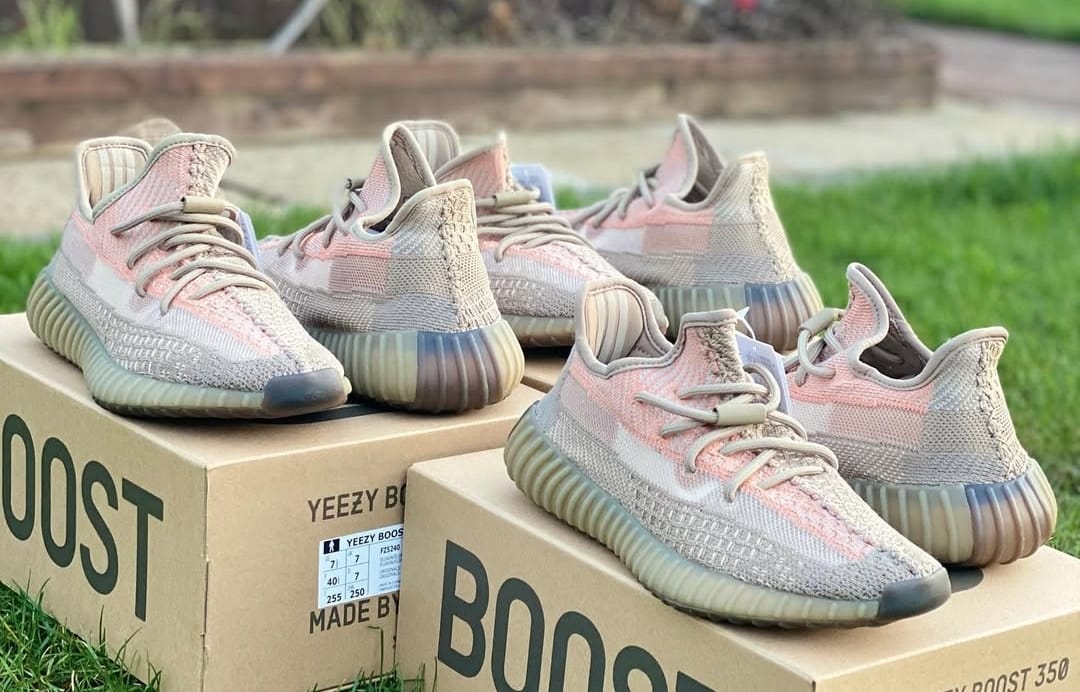 IMPORTED adi yeezy 350 sand taupe for men