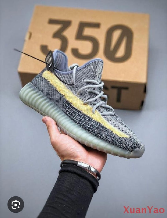 imported unisex adi yeezy 350 grey shoes.