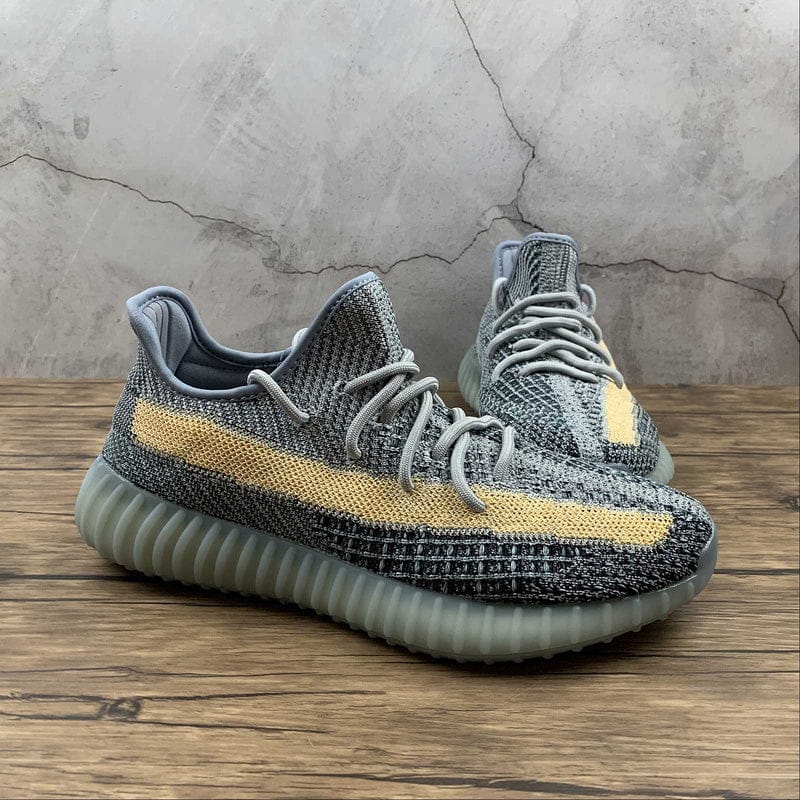 imported unisex adi yeezy 350 grey shoes.